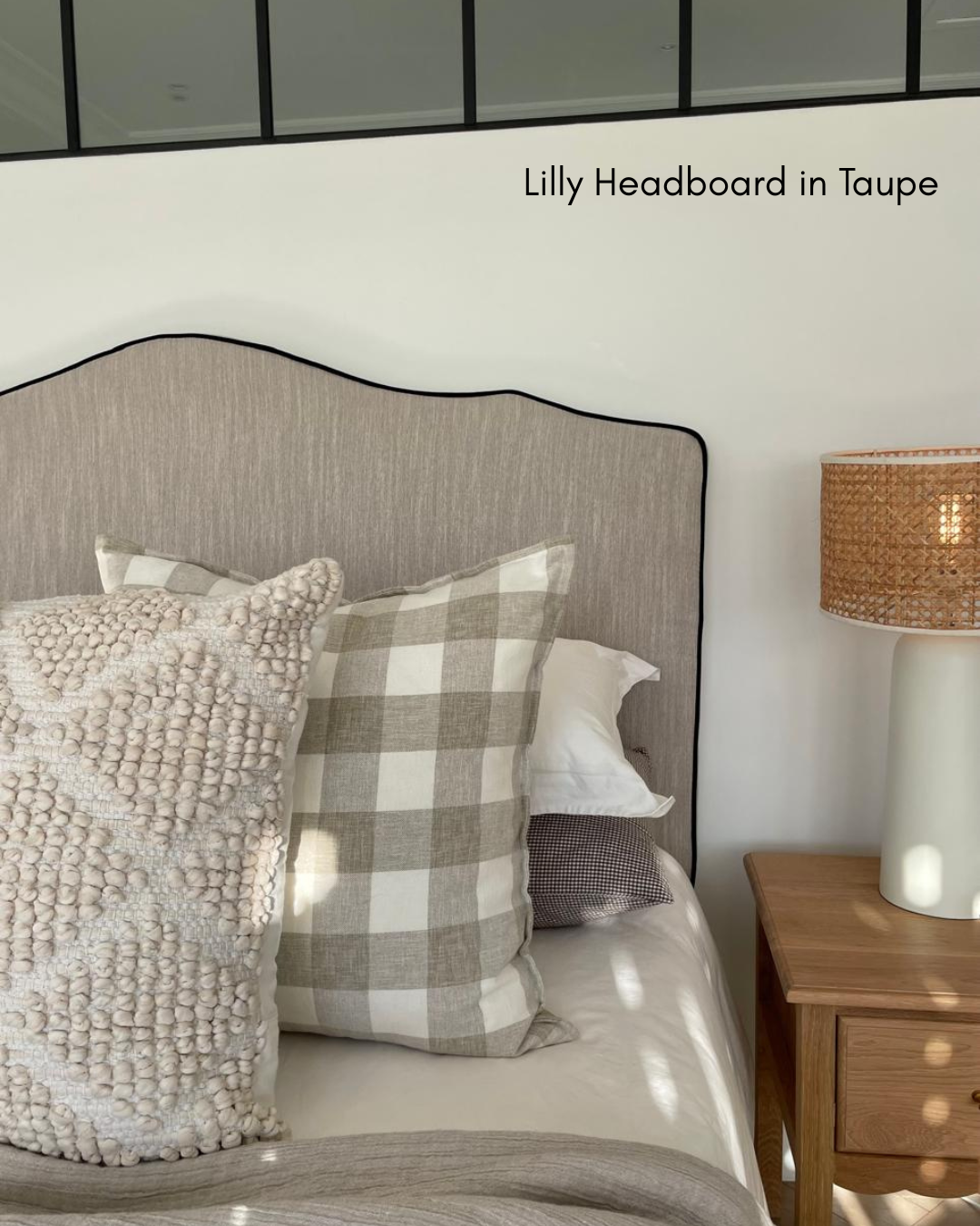 Lilly Headboard (White Willow Collection)