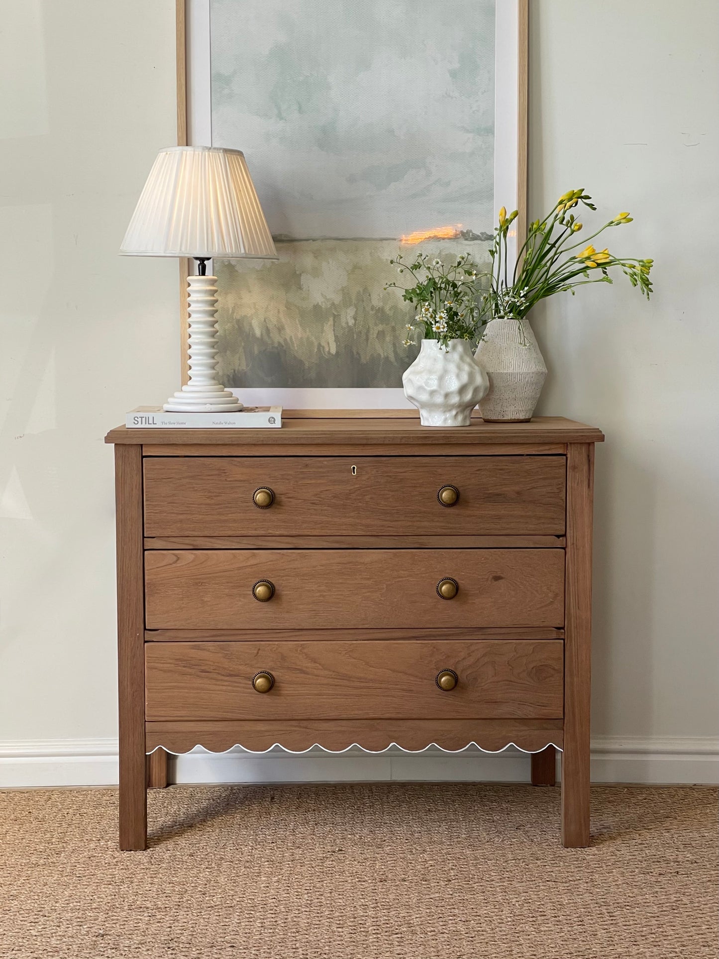 Scalloped Betty chest