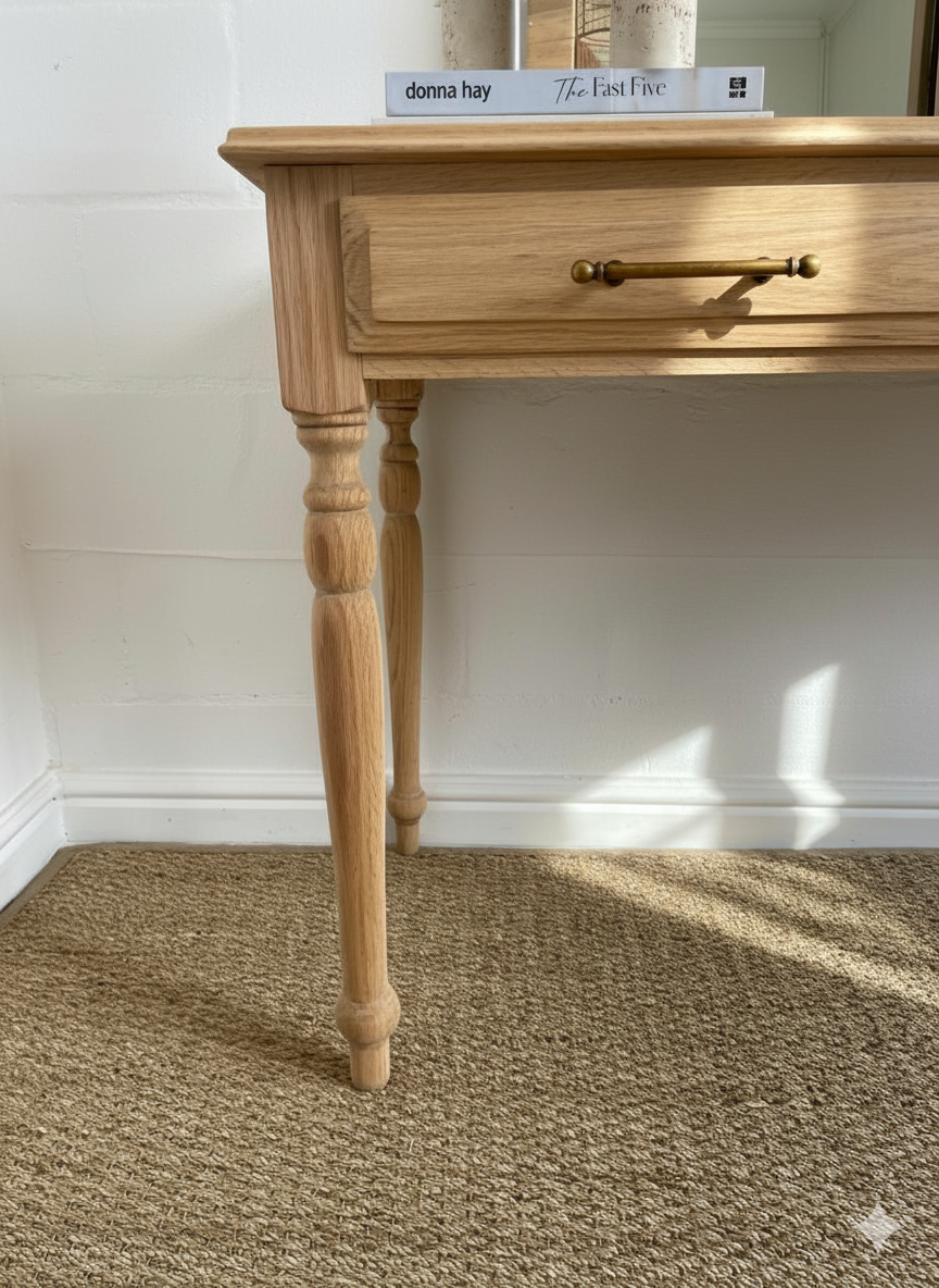 Honey Dressing Table/Desk