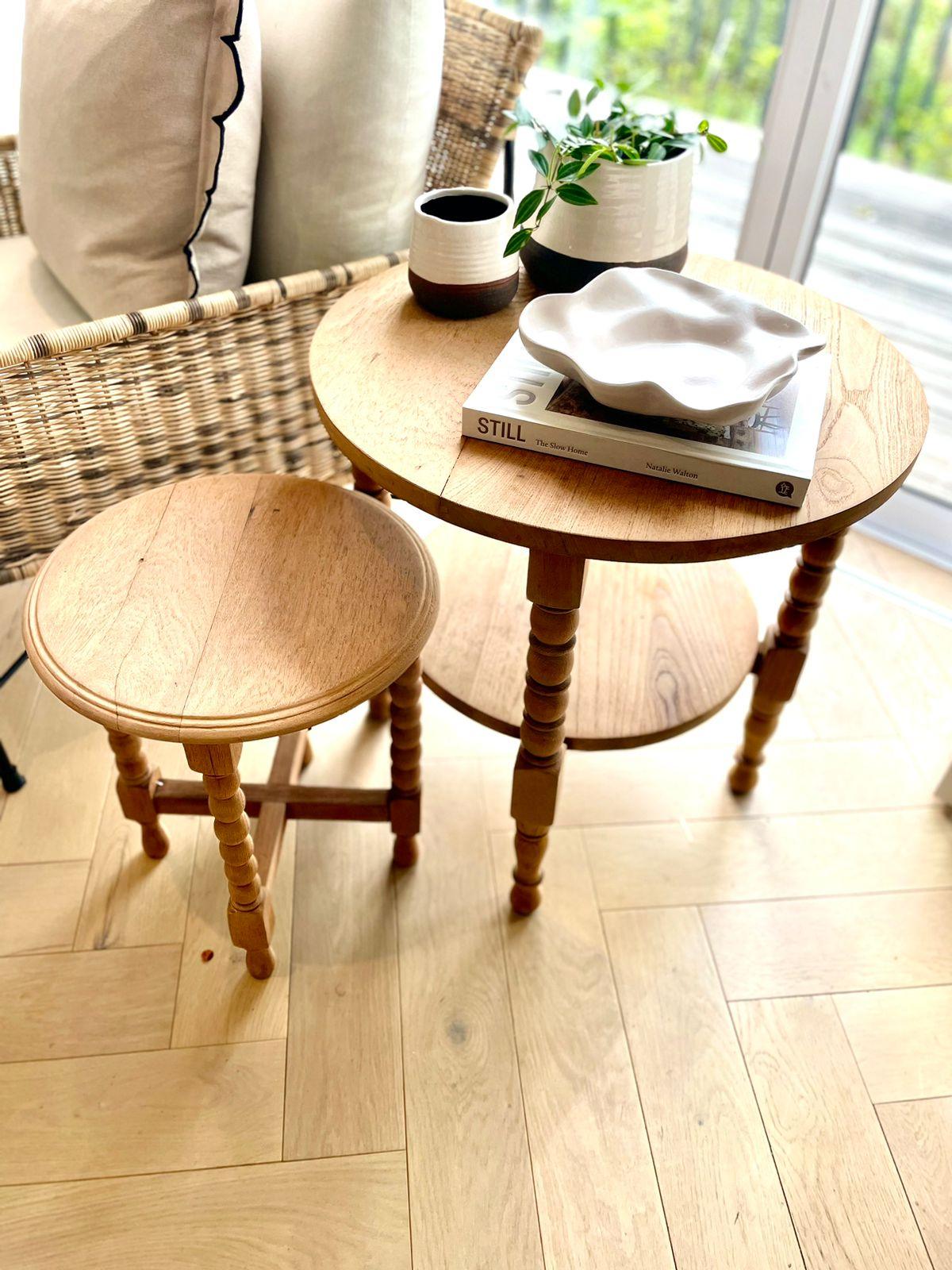 Maya Multiple Side Tables - White Willow Home