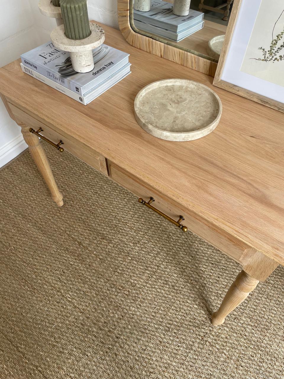 Honey Dressing Table/Desk
