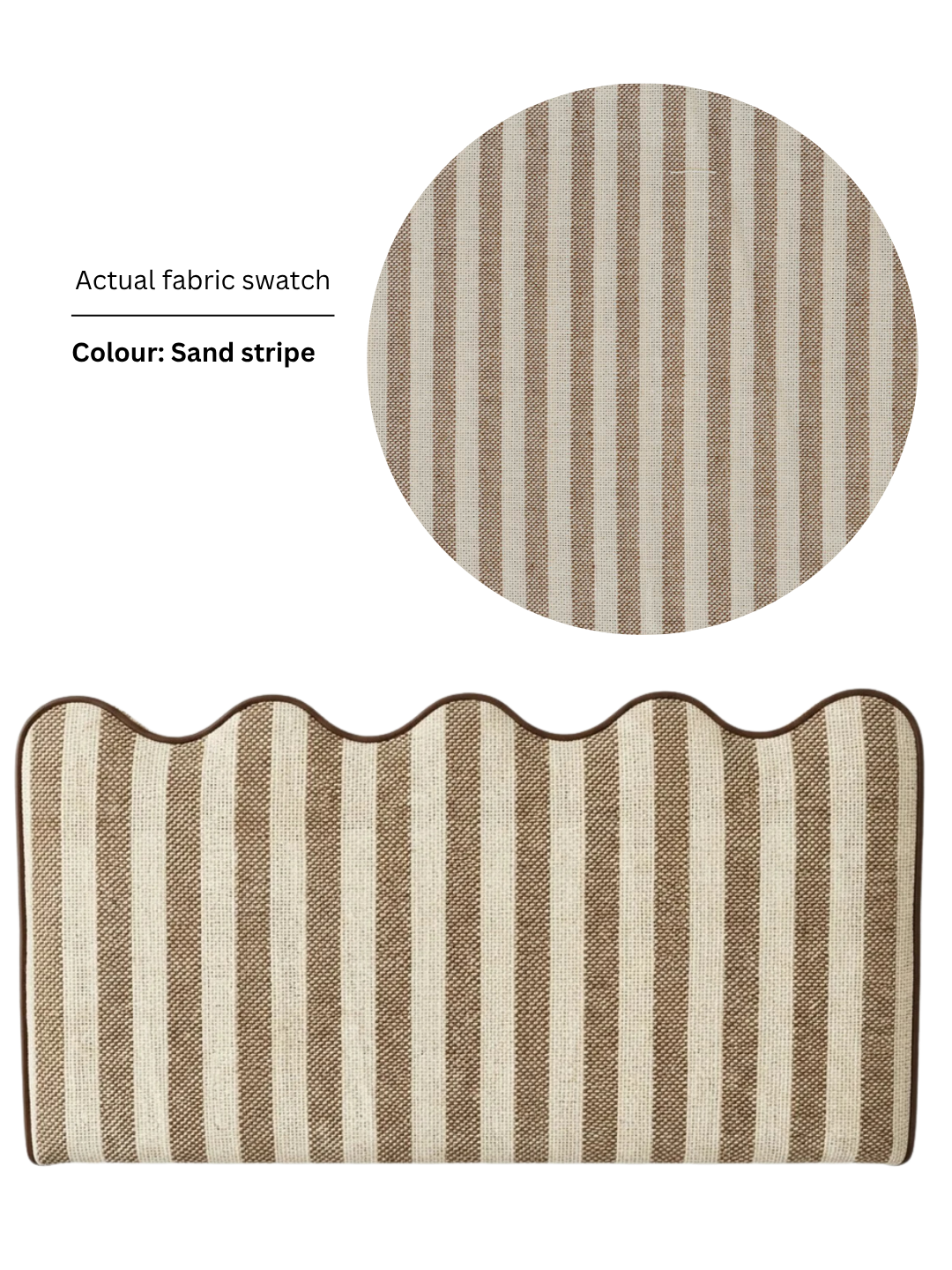 Scalloped Headboard