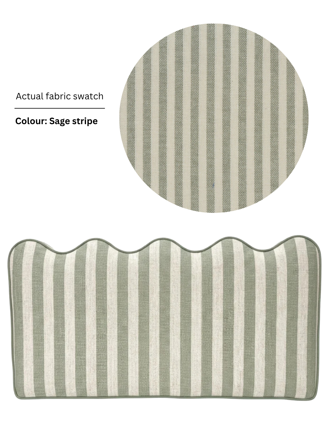 Scalloped Headboard