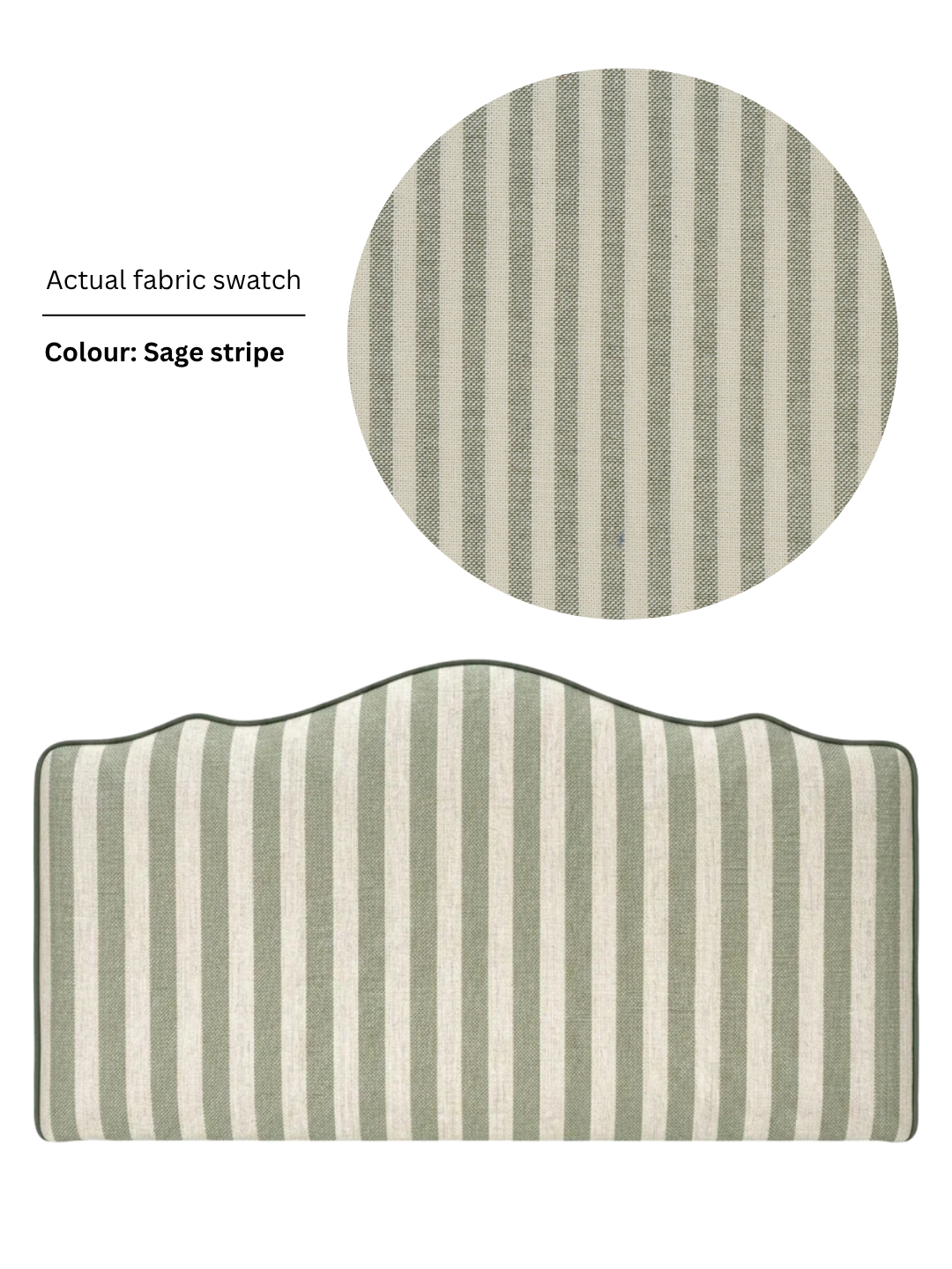 Lilly Headboard (White Willow Collection)