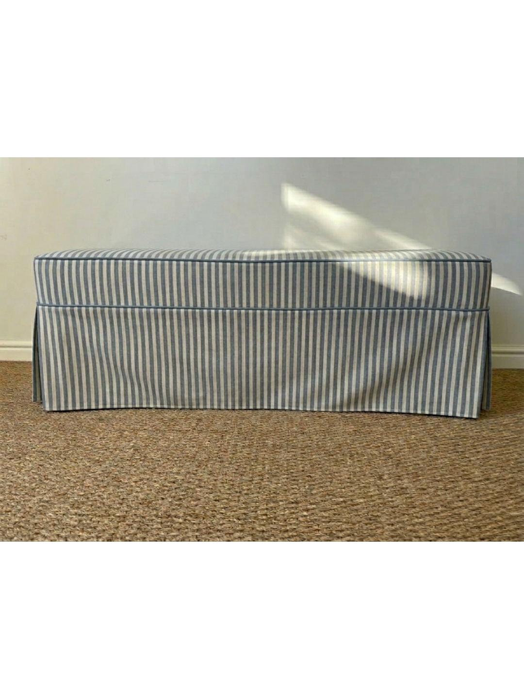 Molly End of Bed Ottoman (White Willow Home Collection)