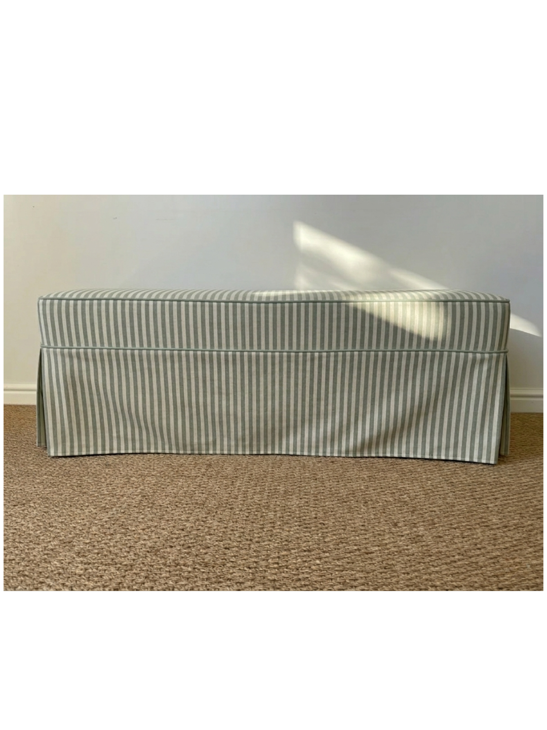 Molly End of Bed Ottoman (White Willow Home Collection)
