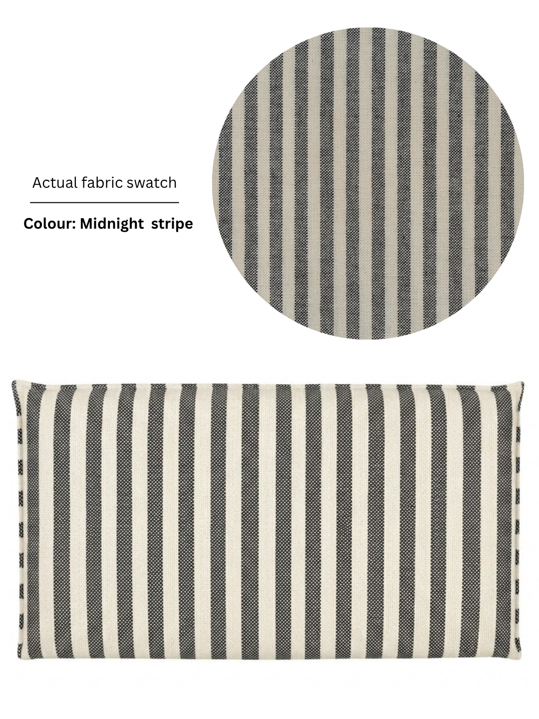 Violet Slipcover Headboard (White Willow Collection)