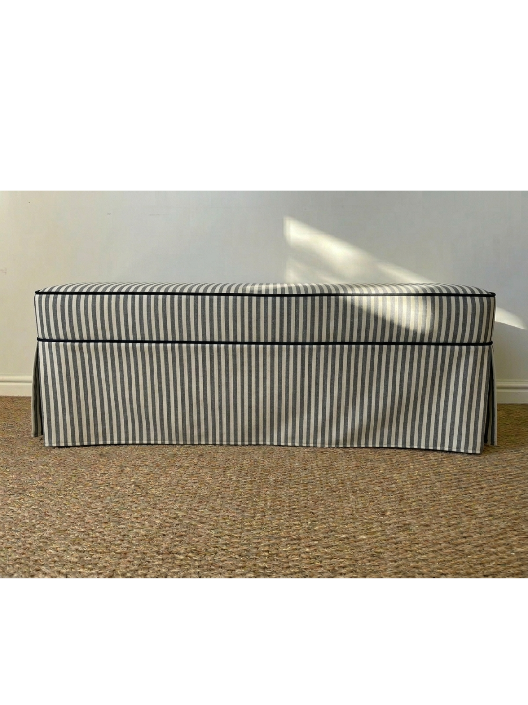 Molly End of Bed Ottoman (White Willow Home Collection)