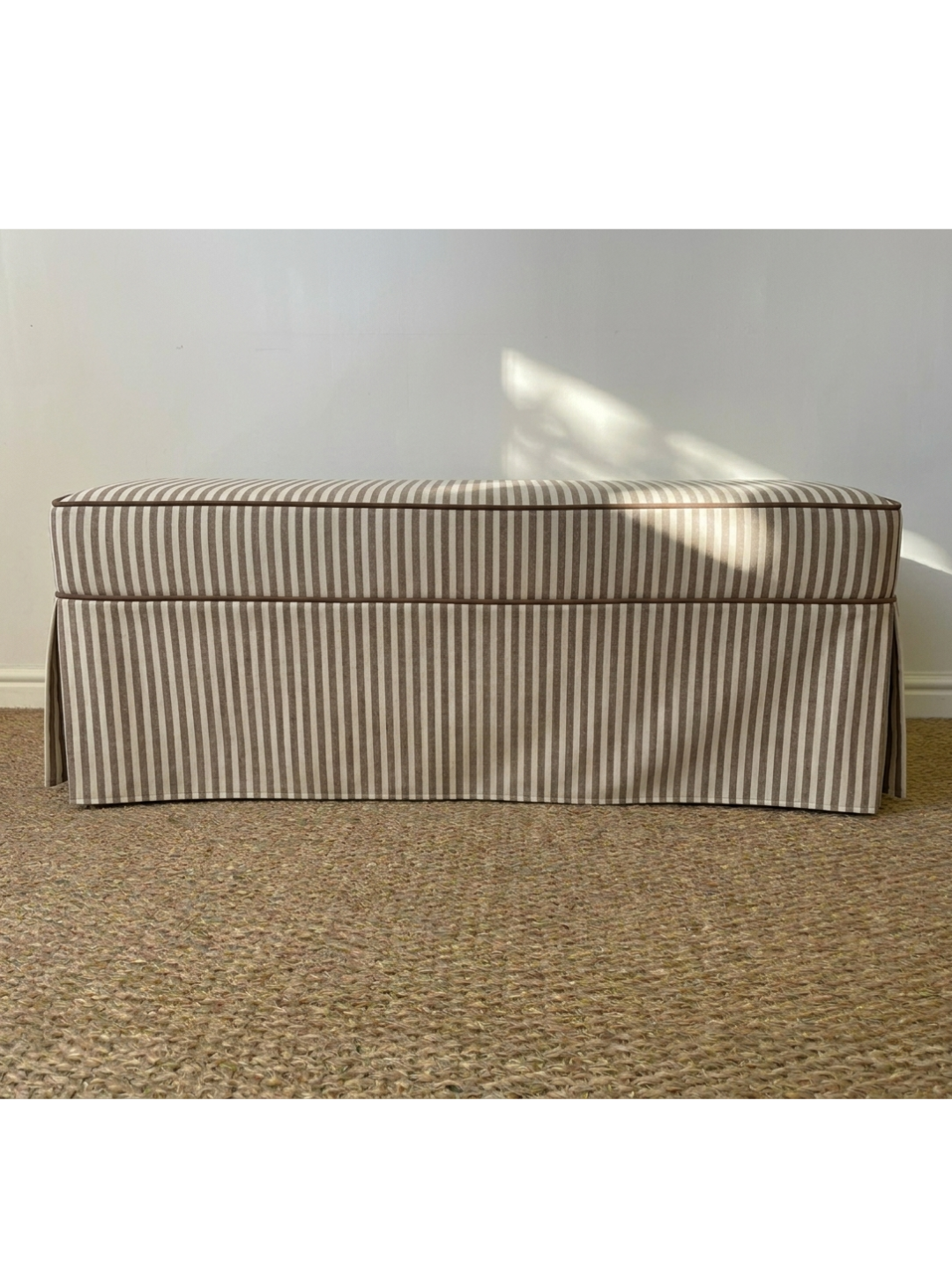 Molly End of Bed Ottoman (White Willow Home Collection)