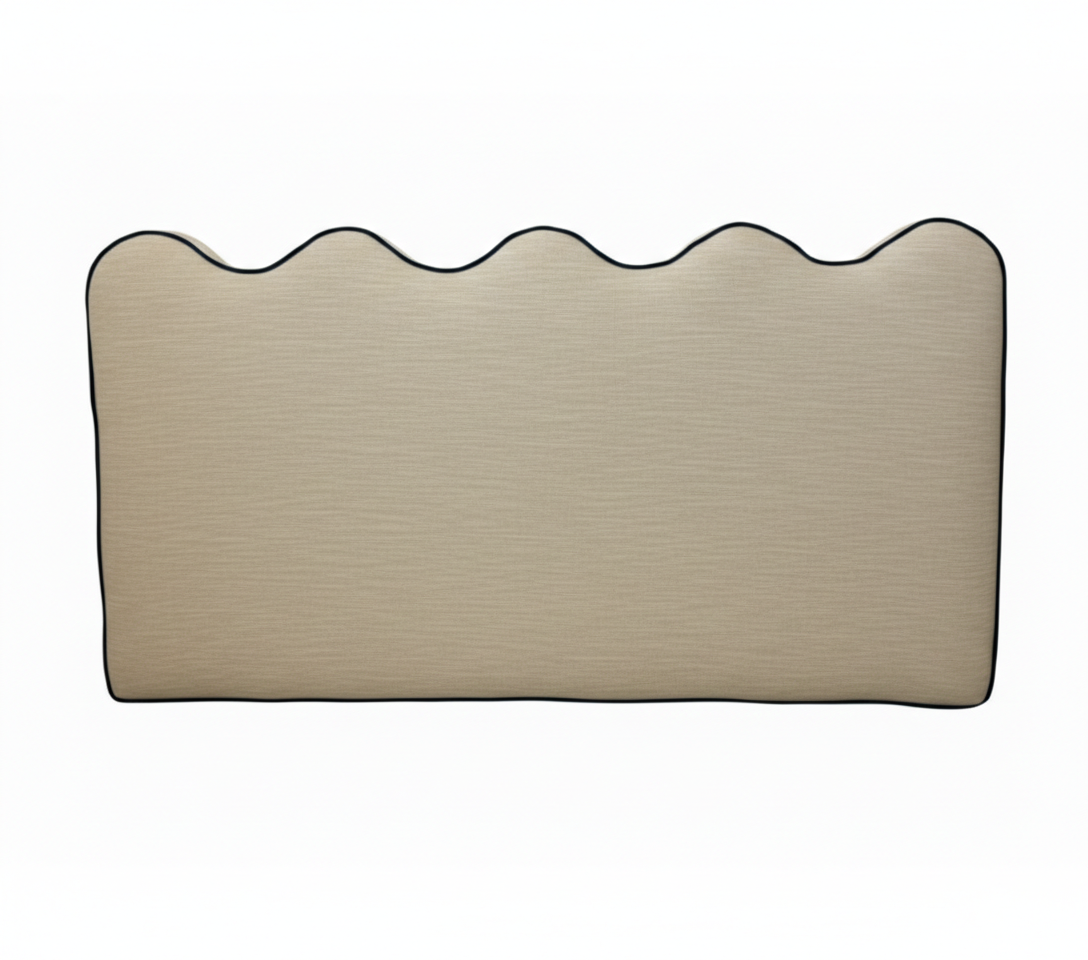 Scalloped Headboard — White Willow Home