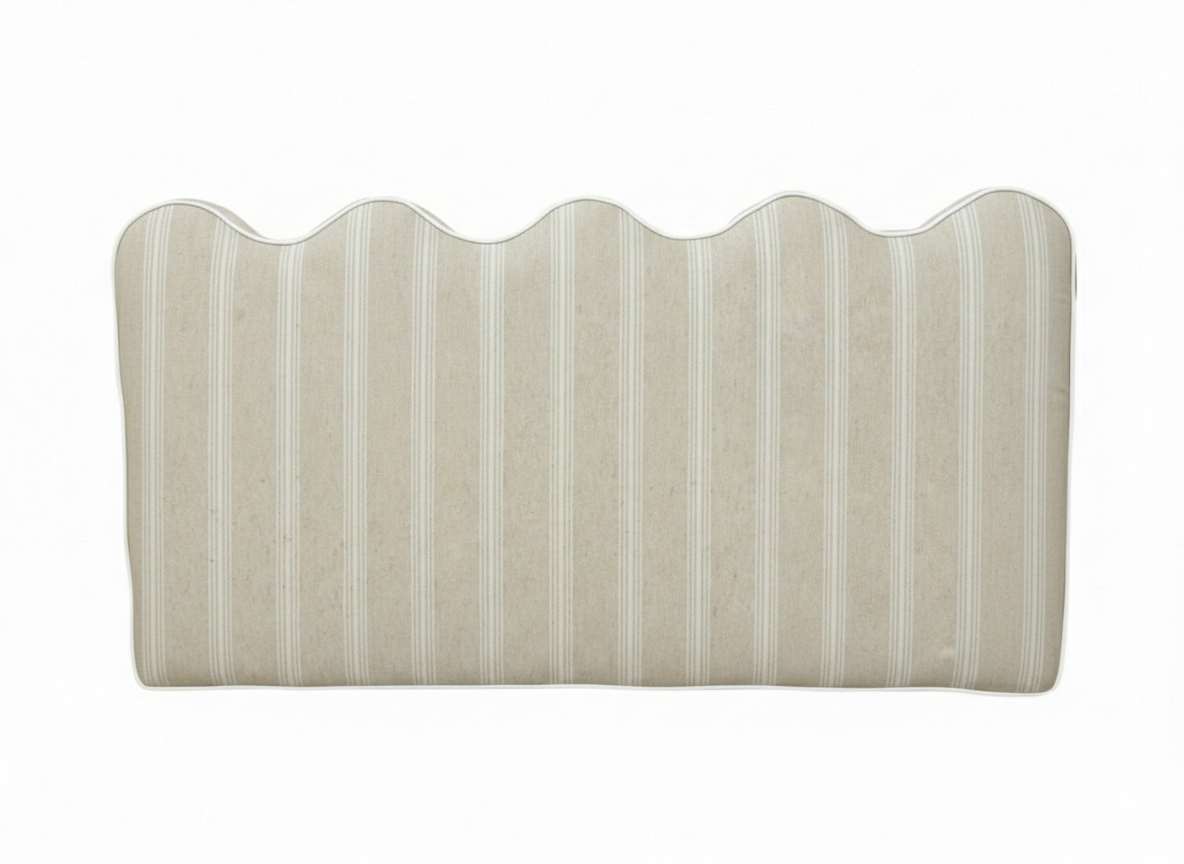 Scalloped Headboard — White Willow Home