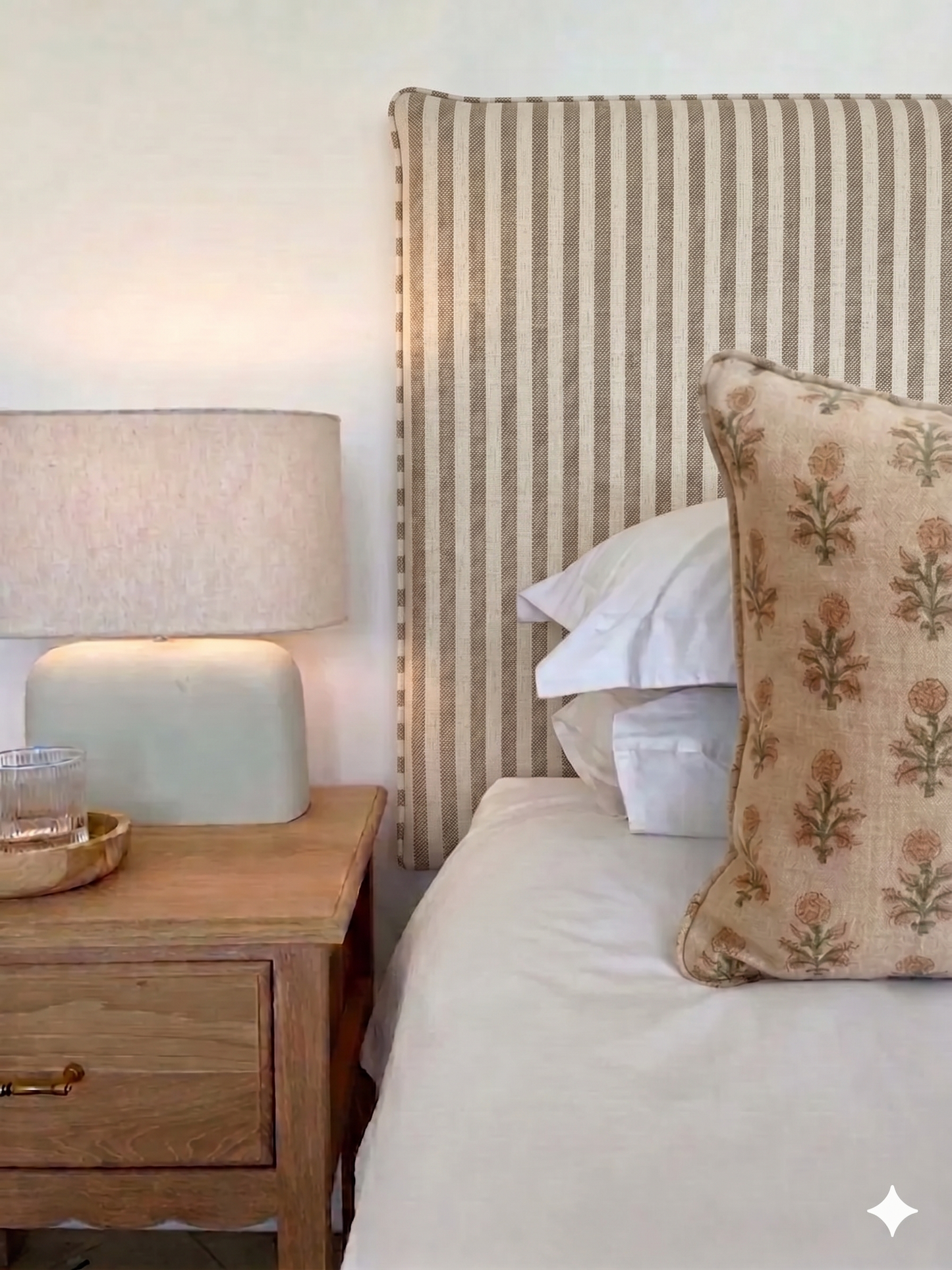 Violet Slipcover Headboard (White Willow Collection)
