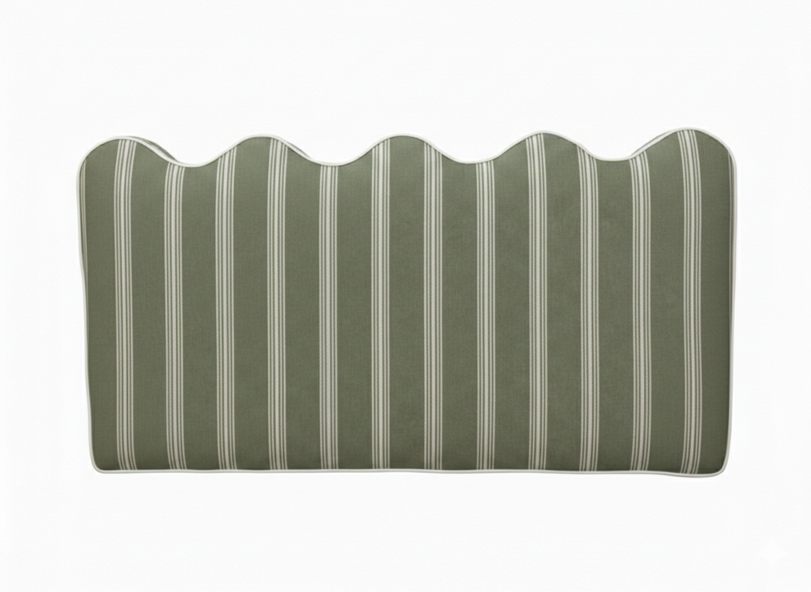 Scalloped Headboard — White Willow Home