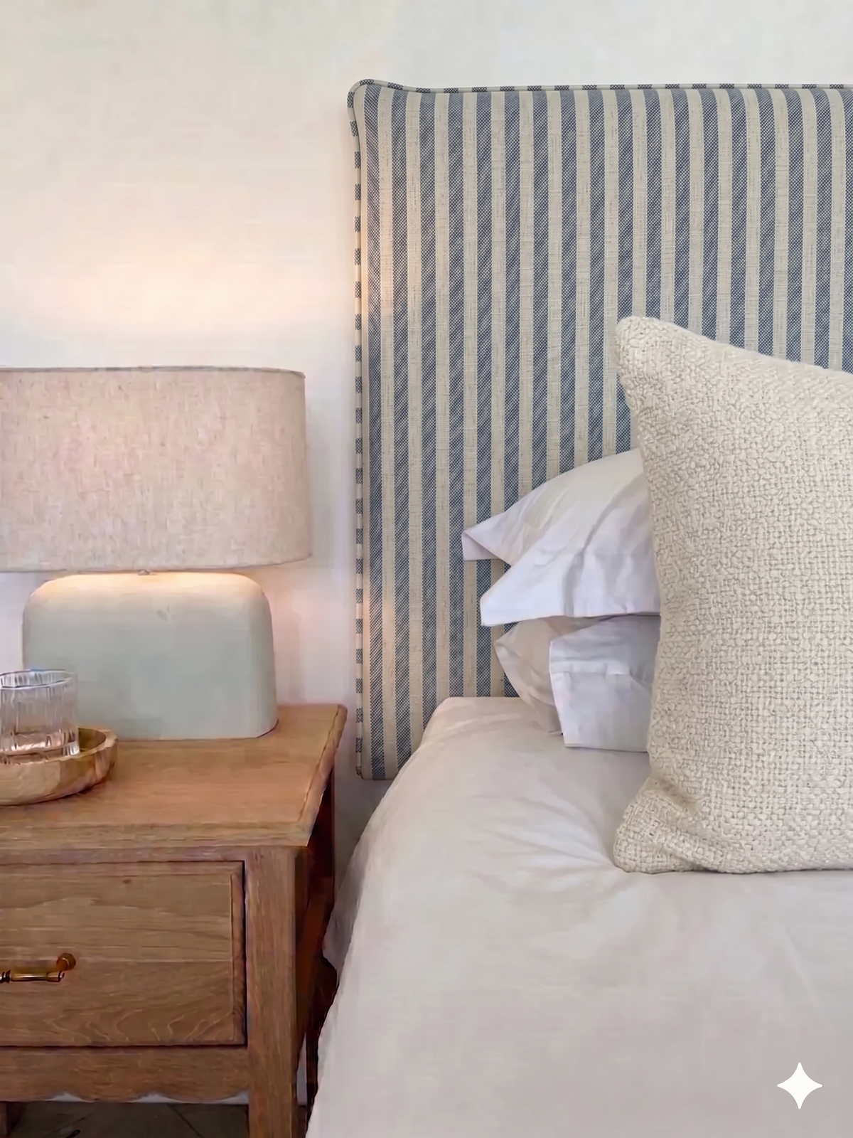 Violet Slipcover Headboard (White Willow Collection)