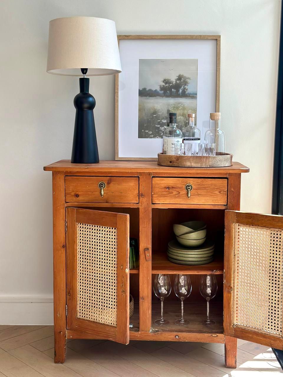 Sunset Drinks Cabinet