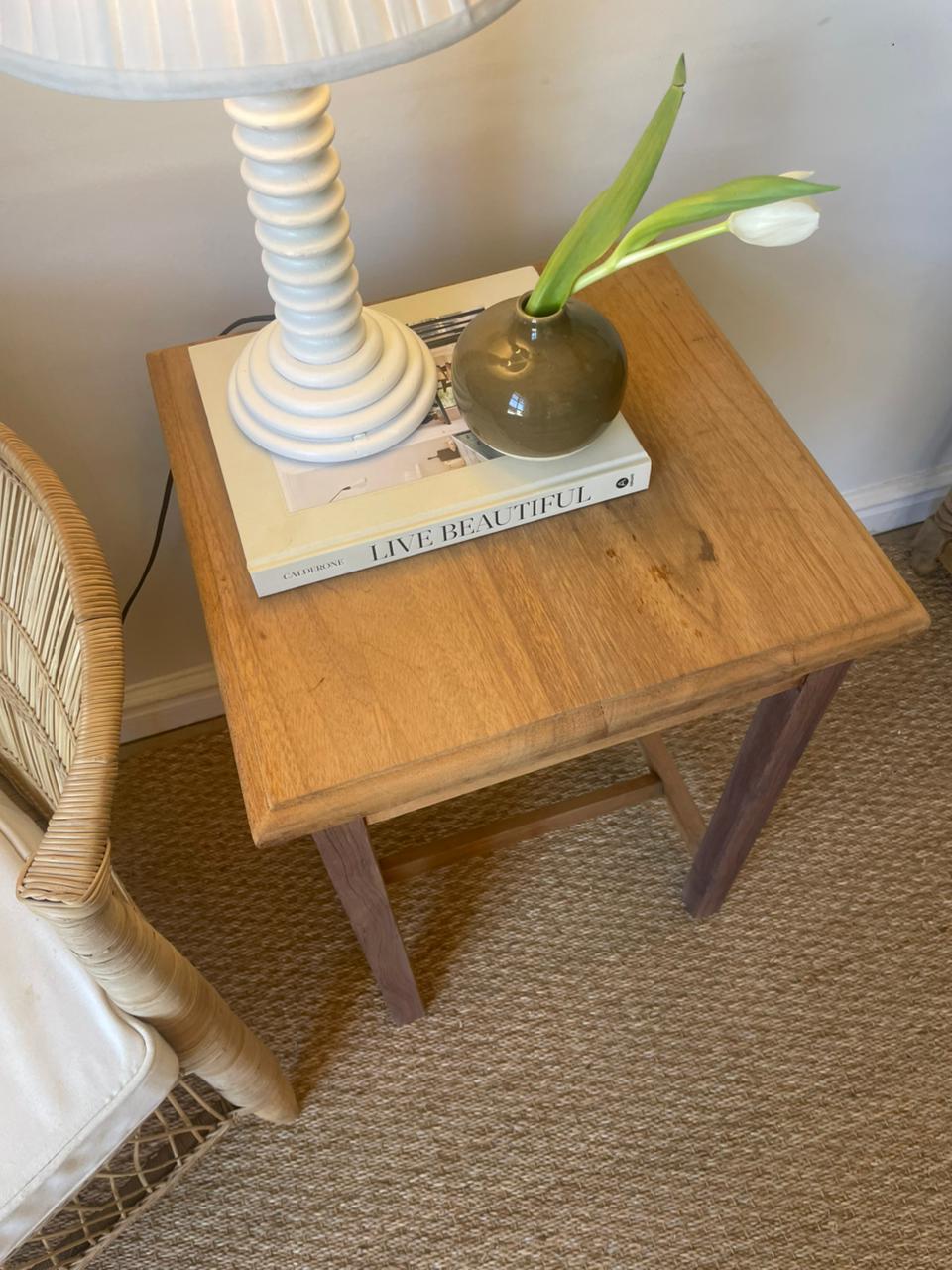 Peach Side Table