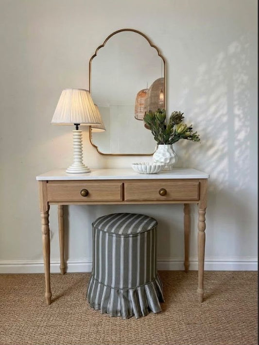 Platinum Dressing Table/ Desk